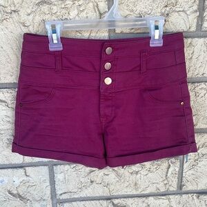 High waisted refuge, shorts, stretchy Comfy size 0